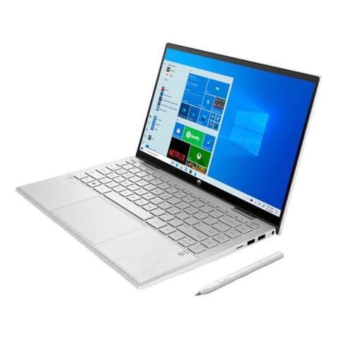 HP Pavilion X360 14t-dy000 23s32av Convertible Laptop Core i7-1165G7 2.80GHz 16GB 512GB SSD Intel Iris Xe Graphics Win11 14inch HD Natural Silver English Keyboard + Stylus Pen