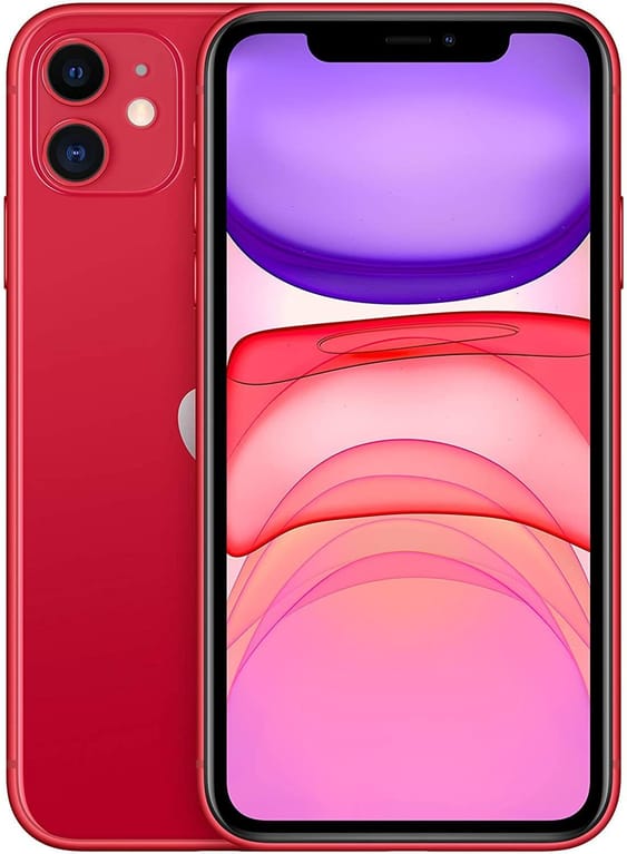 iPhone 11 With FaceTime (PRODUCT) RED 64GB 4G LTE -International Specs