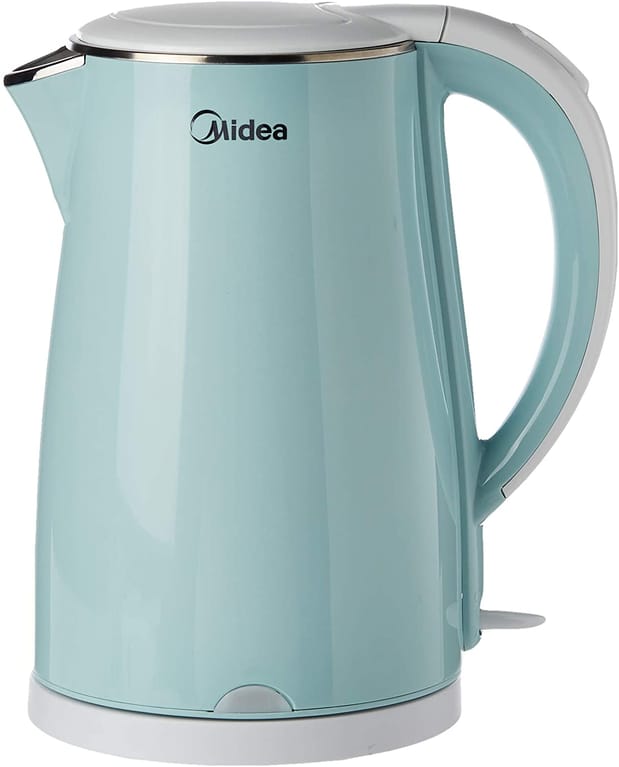 Midea Electric Kettle, 1.7 L, Double Wall Cool Touch Body, Light Green, MKHJ1705G