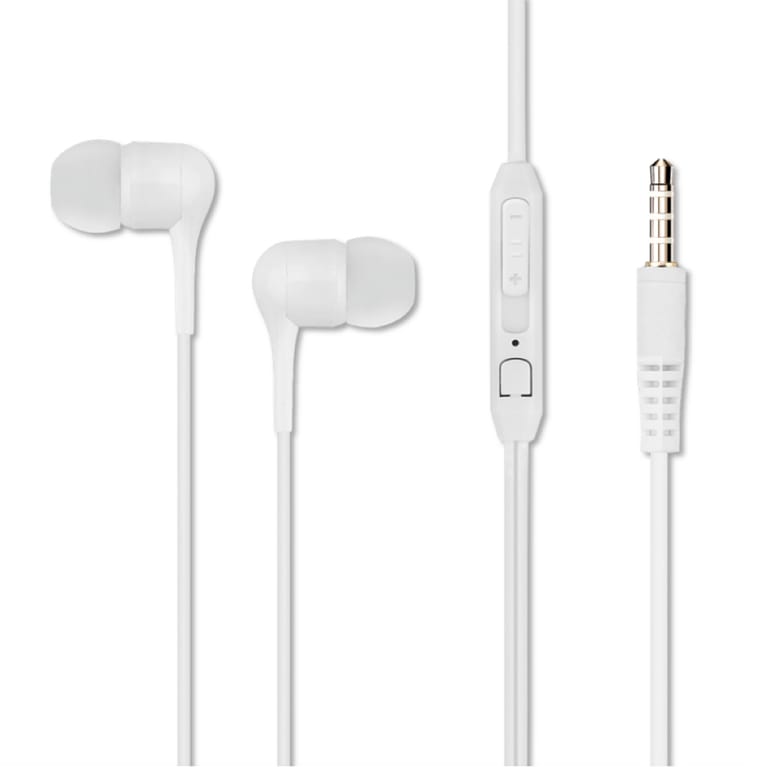 Classic Series Wired Stereo Earphone - White