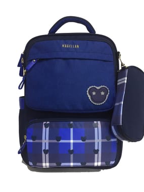 ماجلان حقيبة ظهر للبنات مقاس 15.35 بوصة S6115- أزرق ملكي