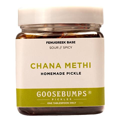 Goosebumps Pickles Home made Chana Methi Pickle 500 gms (Pack of 2- 250gm each)