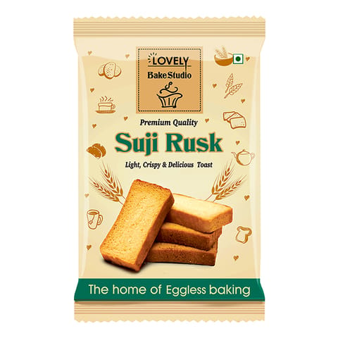 Lovely Sweets Suji Rusk