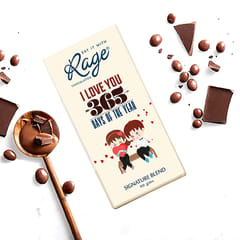 Rage I Love You 365 Days Chocolate Bar Signature Chocolate