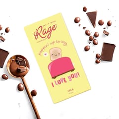 Rage Poppin Up To Say Milk Chocolate Bar