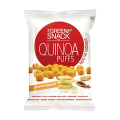 The Green Snack Co Peppy Cheese Quinoa Puffs