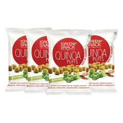 The Green Snack Co Zesty Kale Quinoa Puffs