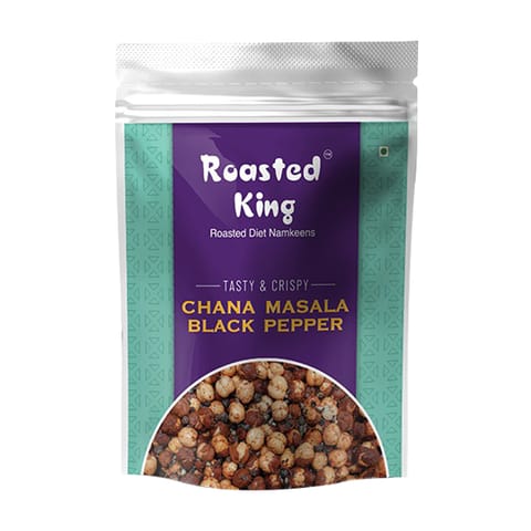 Roasted King 100% Crunchy & Roasted Chana Masala Black Pepper