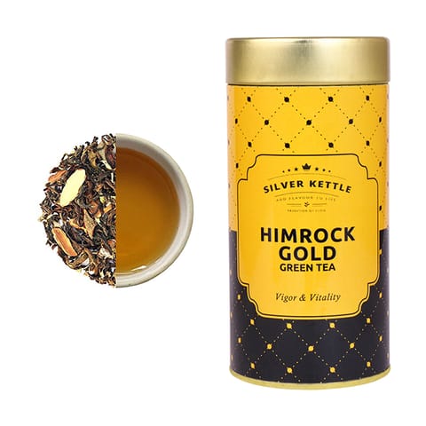 Silver Kettle Himrock Gold Green Tea