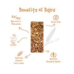 EAT Anytime Mindful Bajra Millet Snack Bars Loaded with Iron
