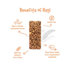 EAT Anytime Mindful Ragi Millet Snack Bars Loaded with Calcium