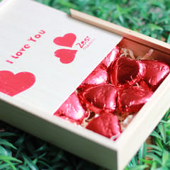 Valentine Wooden Small Box