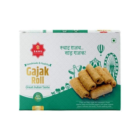 Sahu Gajak Bhandar Crispy & Flaky Gajak Roll