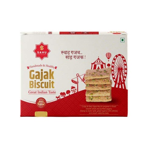 Sahu Gajak Bhandar Gajak Biscuit - Winter Delight Sweets