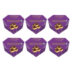 Misht Preservative Free Chocolate Burfi Small Pack - Pack of 6