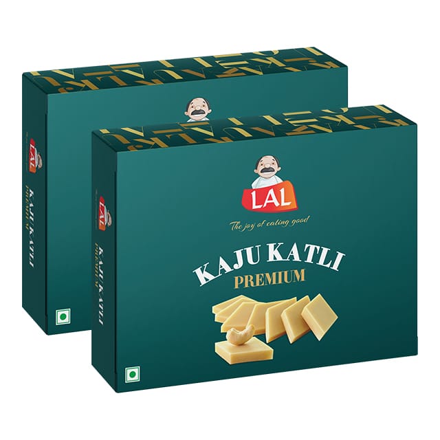 Lal Sweets Kaju Katli - Pack of 2