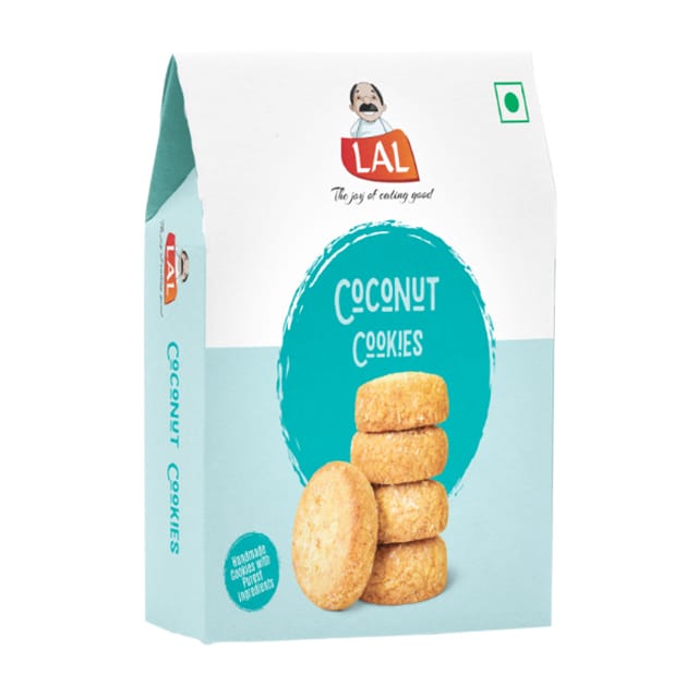 Lal Sweets Coconut Cookies - Pack of 2