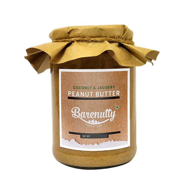 Barenutty Natural Peanut Butter with Coconut & Jaggery