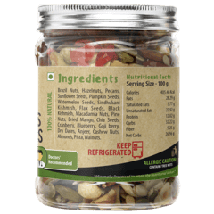 Super Healthy Mixed Nuts, Seeds and Berries - Organic Trail Mix