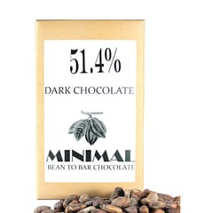 Minimal 51.4% Pure Dark Chocolate Bar
