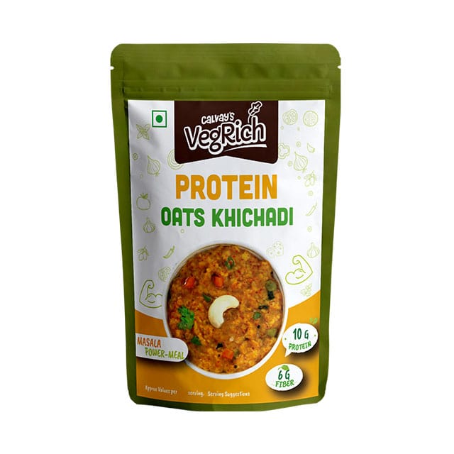Calvay's VegRich Protein Oats Khichadi - Pack of 5