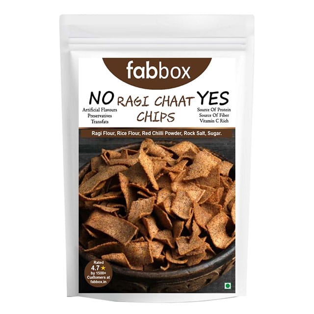 Fabbox Ragi Chaat Chips