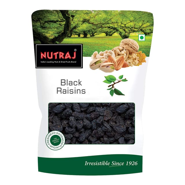 Nutraj Seedless Black Raisin