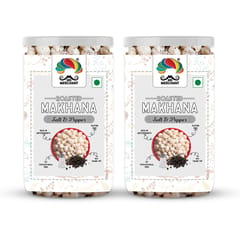 Mr. Merchant Roasted Makhana Salt & Pepper - Pack of 2