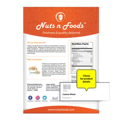 Nuts N Foods Whole-320 Cashew