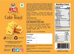 Lal Sweets Cake Toast