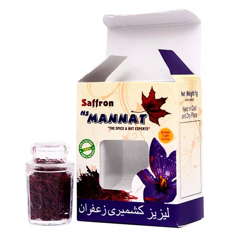 Mannat Kashmiri Saffron (Pack of 2) 1 gms