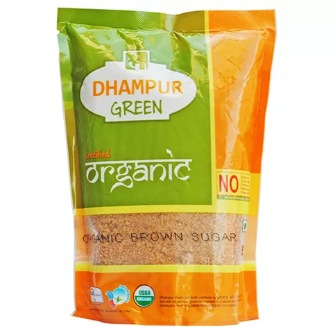 Dhampur Green Organic Brown Sugar 500 gm