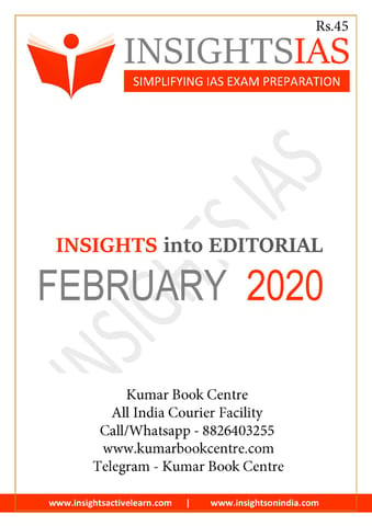 Insights on India Editorial - February 2020 - [PRINTED]
