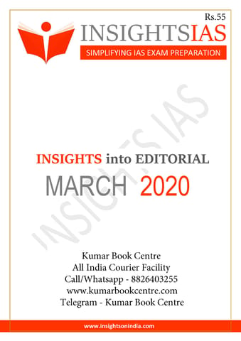 Insights on India Editorial - March 2020 - [PRINTED]