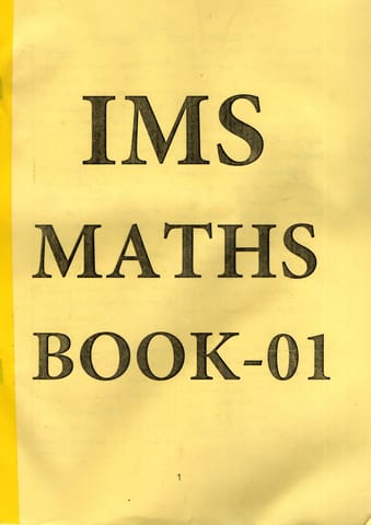 (Set of 18 Booklets) IMS Handwritten/Class Notes - Mathematics Optional - K Venkanna Sir