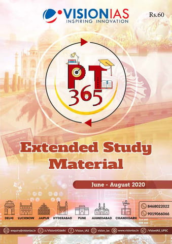 Vision IAS PT 365 2020 - Extended Study Material - [PRINTED]