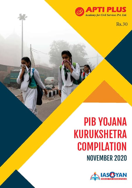 Apti Plus PIB Yojana Kurukshetra Compilation - November 2020 - [PRINTED]