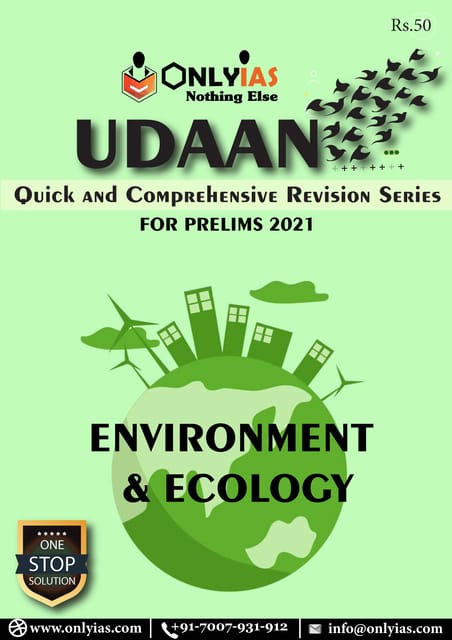 Only IAS Udaan 2021 - Environment & Ecology - [PRINTED]