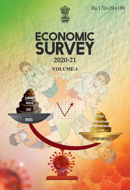 Economic Survey 2020-21 - Volume 1 - [PRINTED]