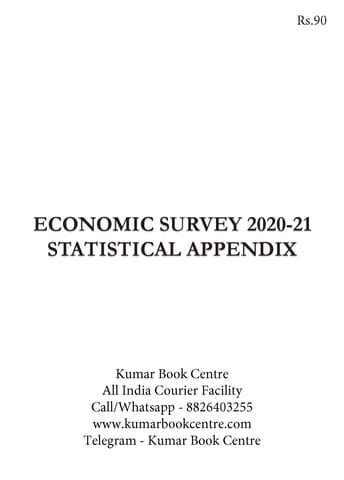 Economic Survey 2020-21 - Statistical Appendix - [PRINTED]