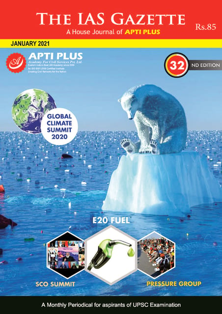 Apti Plus IAS Gazette - January 2021 - [PRINTED]