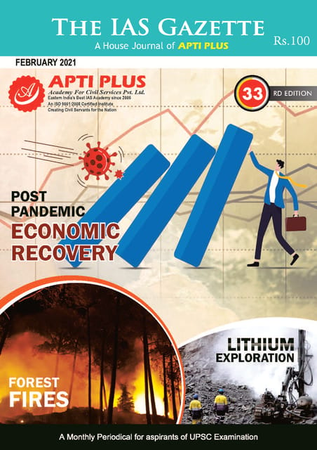 Apti Plus IAS Gazette - February 2021 - [PRINTED]