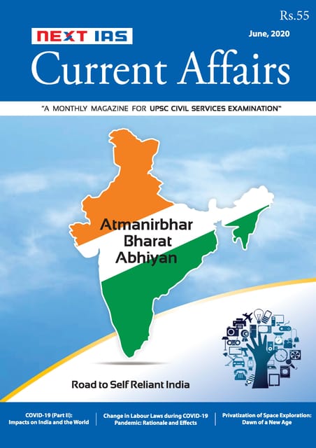 Next IAS Monthly Current Affairs - June 2020 - [PRINTED]