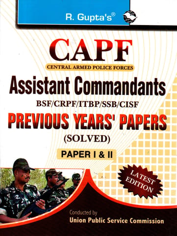 CAPF Assistant Coommandants By R Gupta