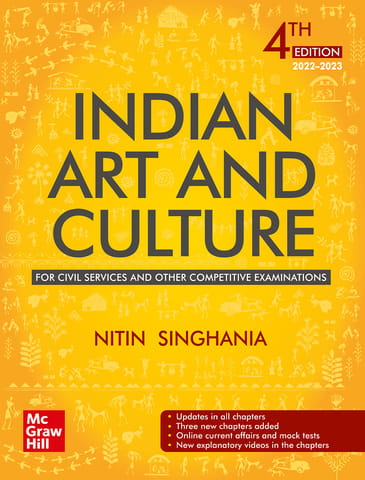 Indian Art and Culture ( English| 4th Edition) - Nitin Singhania | UPSC | Civil Services Exam | State Administrative Exams