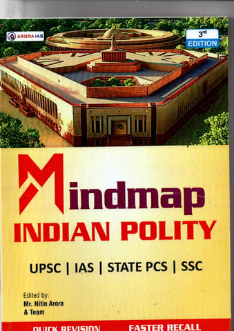 Mind Map Polity (Arora IAS) Latest one ( 2021-2022 Session) for UPSC or Other State Govt Exam
