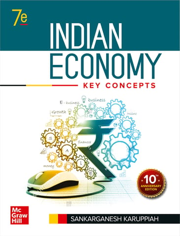Indian Economy - Key Concepts ( English| 7th Edition) Karuppiah Sankarganesh - McGraw Hill | UPSC | Civil Services Exam