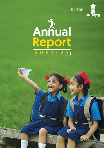 NITI Aayog Annual Report 2021-22 - [B/W PRINTOUT]