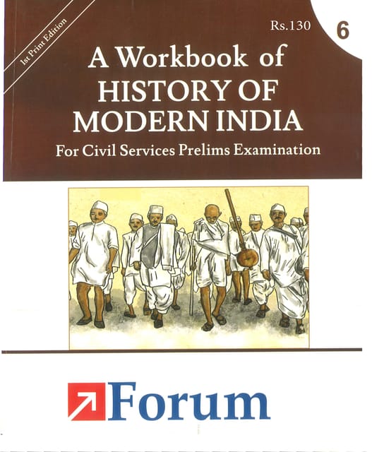 Modern India - Forum IAS Workbook 2022 - [B/W PRINTOUT]