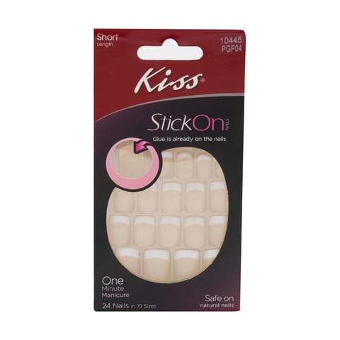 2 Pack Stick On Nails Manicure 24 Nails - PGF04